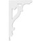 Ekena Millwork Brontes Architectural Grade PVC Bracket, 5/8"W X 7 1/2"D X 13"H BKTP01X07X13BR - alternate 2